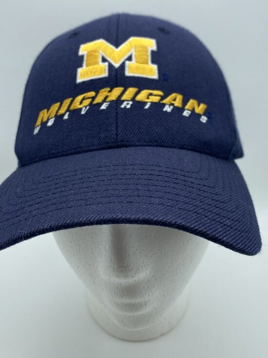 Unknown Other - Michigan Wolverines Blue Cap Hat Snap-back Youth Kids NCAA